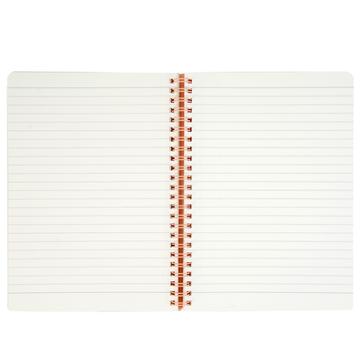 BRUSTRO Notes A5 Size,1 Subject Ruled Notebooks (Set of 5),80 sheets/160 pages,70 gsm ivory paper, Caramel/Aqua/Lime/Blush/Slate Cover,