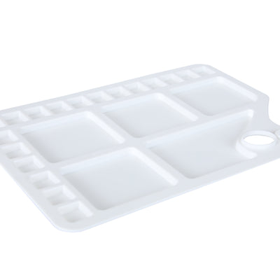 Brustro Rectangle 23 Well Plastic Palette 34.5X23.5CM