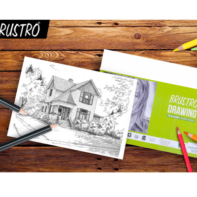 Brustro Artists' Drawing Paper 200gsm Jumbo - A4 (100 Sheets)
