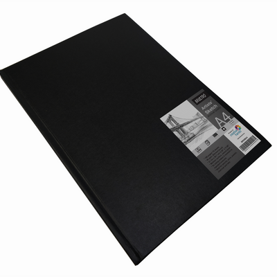 Brustro Artists Stitched Bound Sketch Book, A4 Size, 156 Pages, 90 GSM