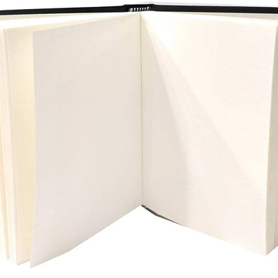 BRUSTRO Artists Stitched Bound Sketch Book| A5 Size, 160 Pages, 110 GSM | Ideal for Students,Adults, Color, Sketching, Shading, Drawing, Blending, Mandala, Fine Art, School, Portrait, Professional Use