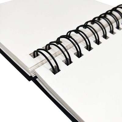 Brustro Artists Sketch Book Wiro Bound A5 Size ( 14.8 CM x 21 CM ), 116 Pages,160 GSM (Acid Free)