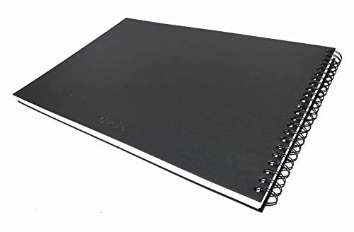 Brustro Artists Sketch Book Wiro Bound A3 Size, Landscape, 116 Pages,160 GSM (Acid Free)
