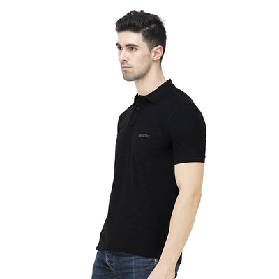 Brustro T-Shirt Regular fit 100% Cotton Unisex- Black Colour (Size -Large)