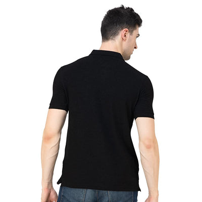 Brustro T-Shirt Regular fit 100% Cotton Unisex- Black Colour (Size -Large)