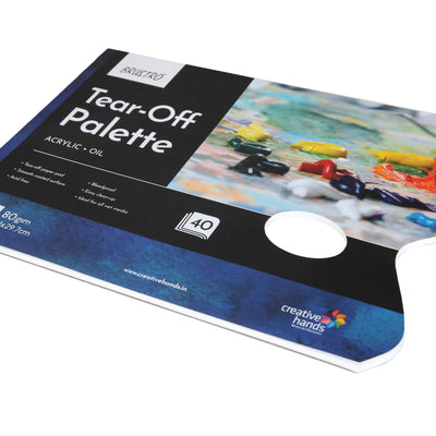 Brustro Tear-Off Paper Palette A4 Size (40 Sheets) 80gsm