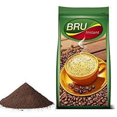 BRU Instant Coffee - Aromatic Coffee Made From Organic Coffee Beans, Rich & Premium Instant Coffee