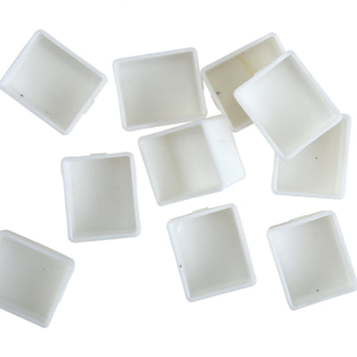 Brustro Empty Watercolour Half Pans - Pack of 24