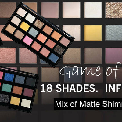 Flicka Game Of Colors Eyeshadow Palette - On The Beach
