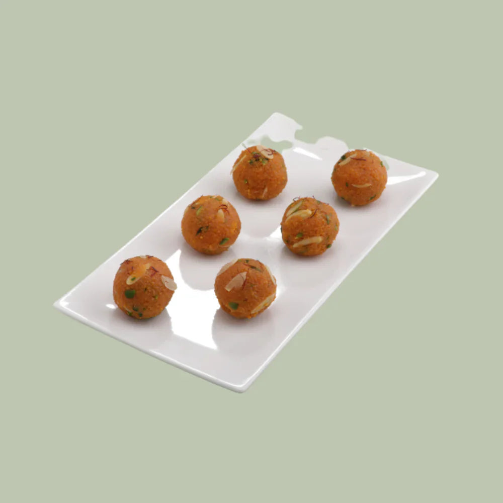 Agra Sweets Banjara Badam Pista Motichoor Laddu | 500 gms
