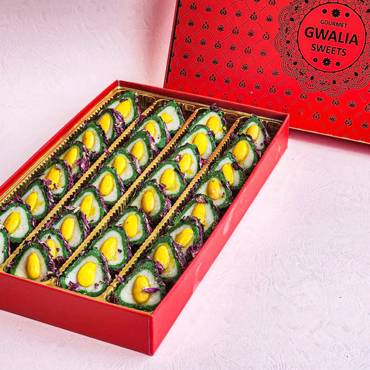 Gwalia Sweets Badam Pista Bhog - 500 gms