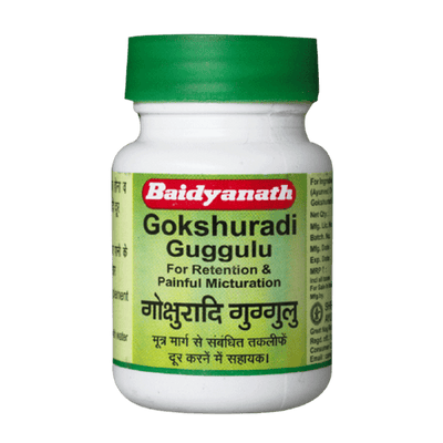 Baidyanath Nagpur Gokshuradi Guggulu - 80 tabs