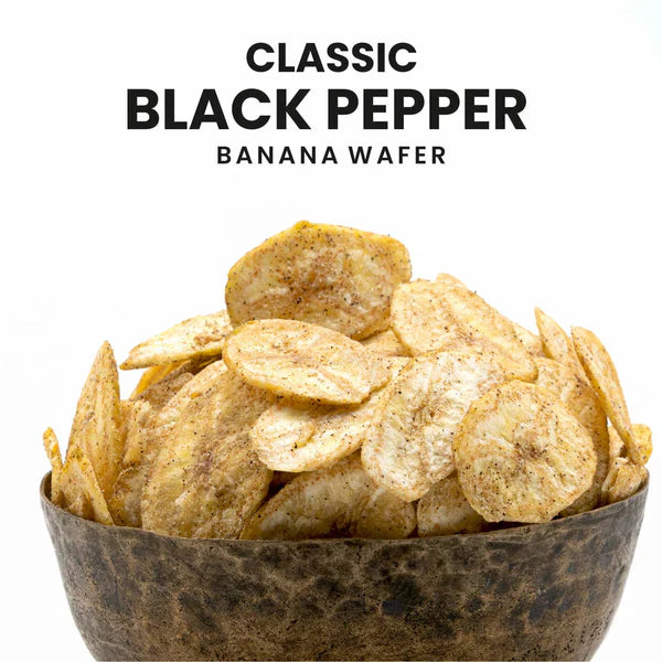 Stuti Banana Chips - Black Pepper | 200 gms