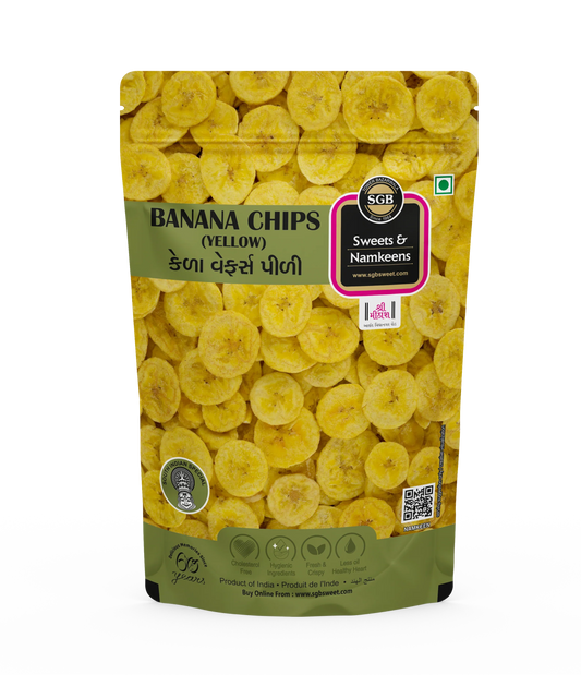 Sukhadia Garbaddas Bapuji Yellow Banana Chips | 250 gms