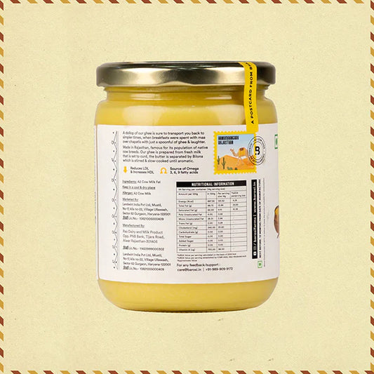 Barosi A2 Desi Cow Ghee – 500 ML