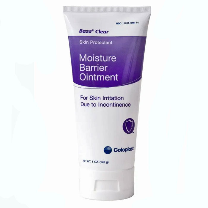 Baza Clear Moisture Barrier Ointment 5 oz for Skin Incontinence Protection