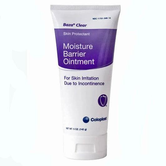 Baza Clear Moisture Barrier Ointment 5 oz for Skin Incontinence Protection