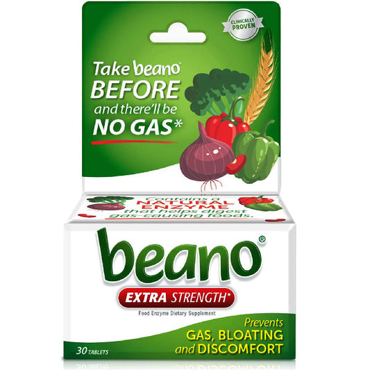 Beano Ultra Gas Prevention Tablets, 30 Count