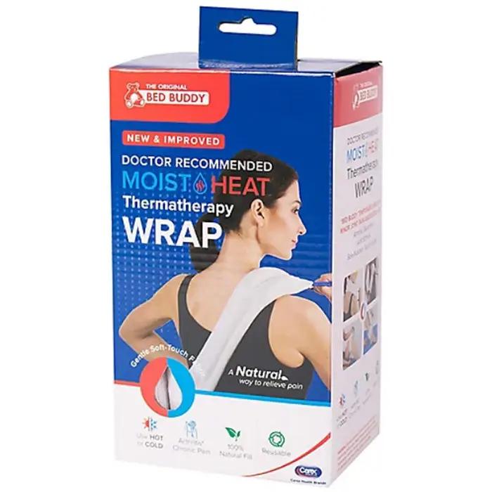 Bed Buddy Hot and Cold Moist Heat Reusable Therapy Wrap