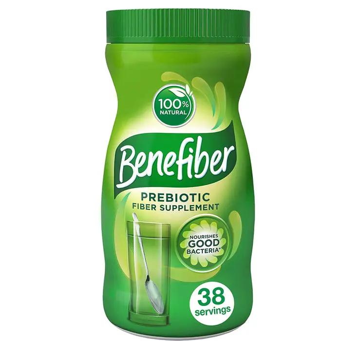 Benefiber Clear Daily Prebiotic Fiber Supplement Powder Sugar Free Unflavored 5.4 oz