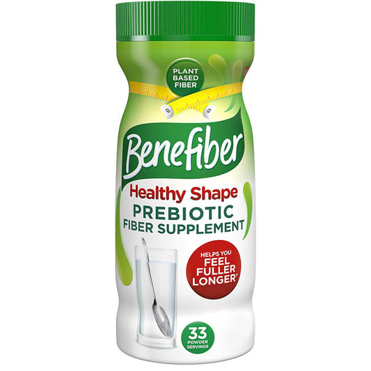 Benefiber Healthy Shape Prebiotic Fiber Supplement Powder 8.7 oz