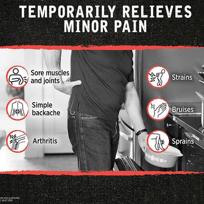 Bengay Ultra Strength Pain Relieving Patches Large Size 4-Pack