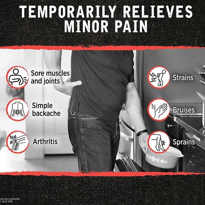 Bengay Ultra Strength Pain Relieving Patches Large Size 4-Pack