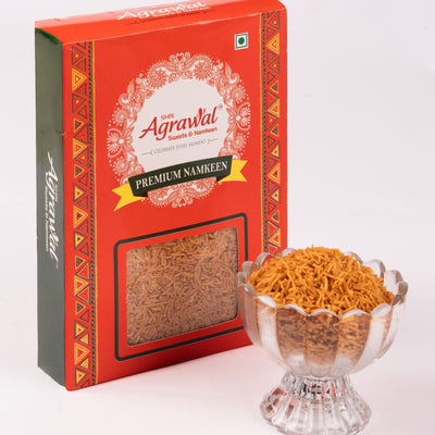 Shri Agrawal Sweets & Namkeen Aloo Bhujia Sev - 500 gms