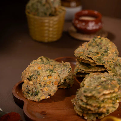Pothgaal Sweet Palak Chekkalu - 250 gms