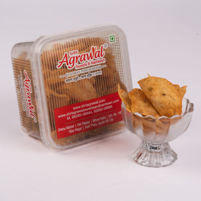 Shri Agrawal Sweets & Namkeen Atta Papdi - 400 gms