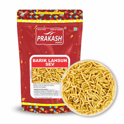 Prakash Namkeen Barik Lahsun Sev - 250 gms