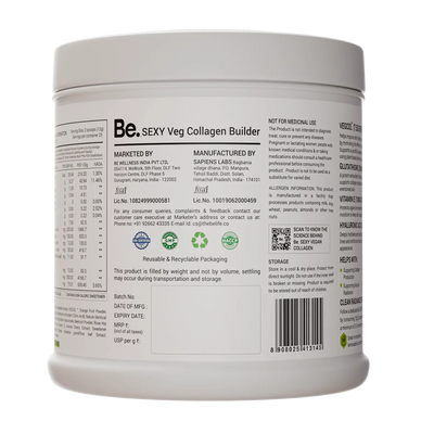 The Be Life Vegan Collagen Builder - 300 gms