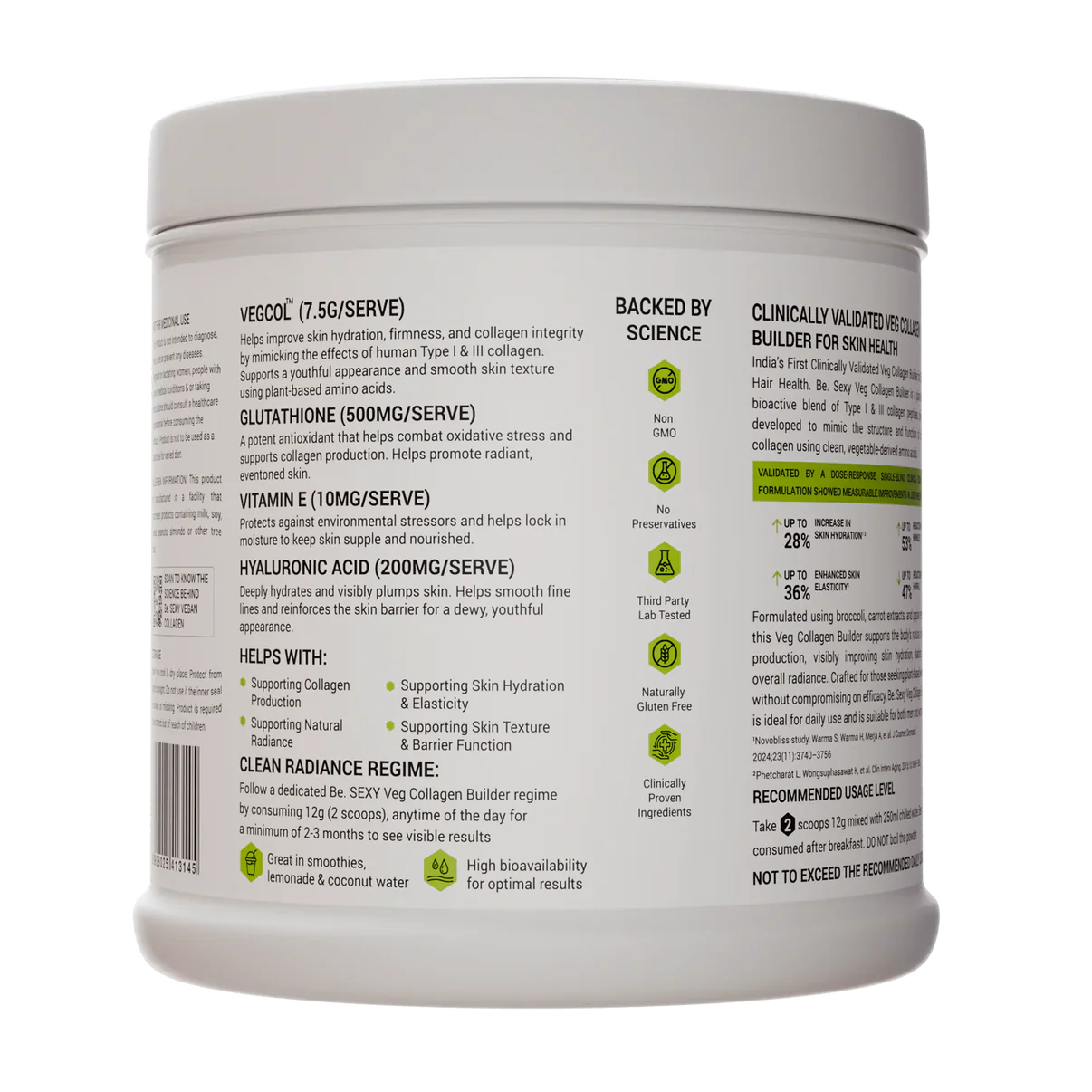 The Be Life Vegan Collagen Builder - 300 gms