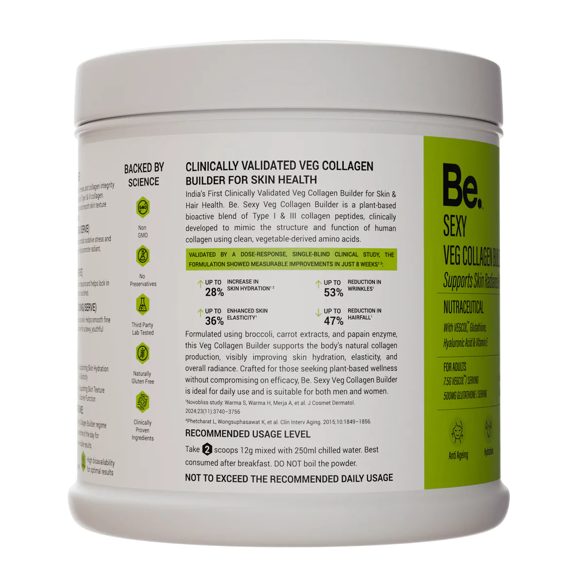 The Be Life Vegan Collagen Builder - 300 gms