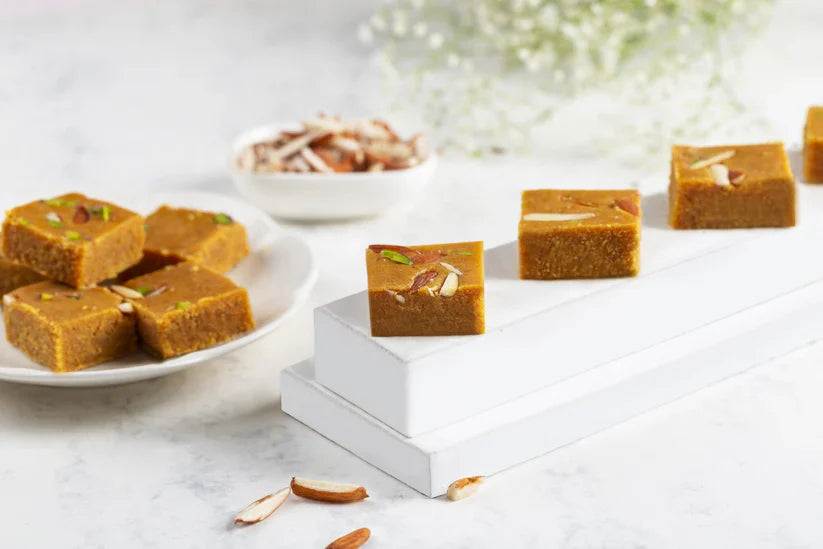 Gulab Sweets Besan Burfi -  500 gms