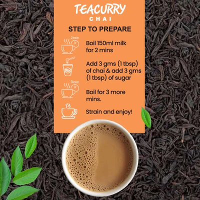 Amrutulya Chai - 100% Natural Amrutulya Spiced Chai Tea for Energy - 200 gms