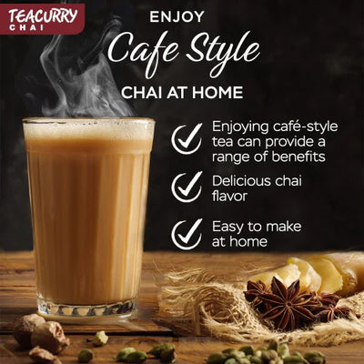 Butterscotch Chai - 100% Natural Butterscotch Flavored Chai Tea for Digestion | With Real Ingredients - 200 gms