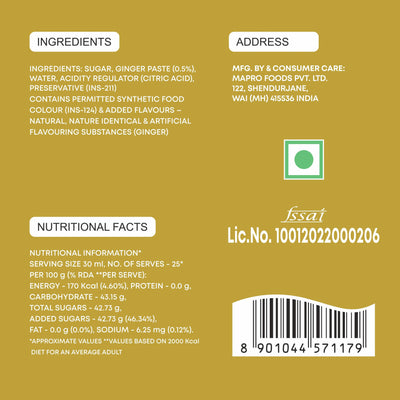 Mapro Gingerale - 750 ml