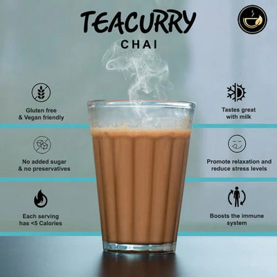 Thandai Chai - 100% Natural Thandai Flavoured Chai Tea | With Real Ingredients - 200 gms
