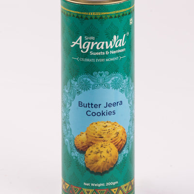 Shri Agrawal Sweets & Namkeen Butter Jeera Cookies - 200 gms