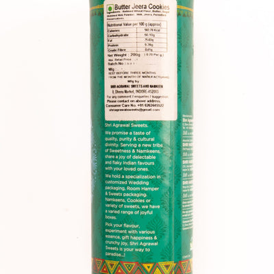 Shri Agrawal Sweets & Namkeen Butter Jeera Cookies - 200 gms