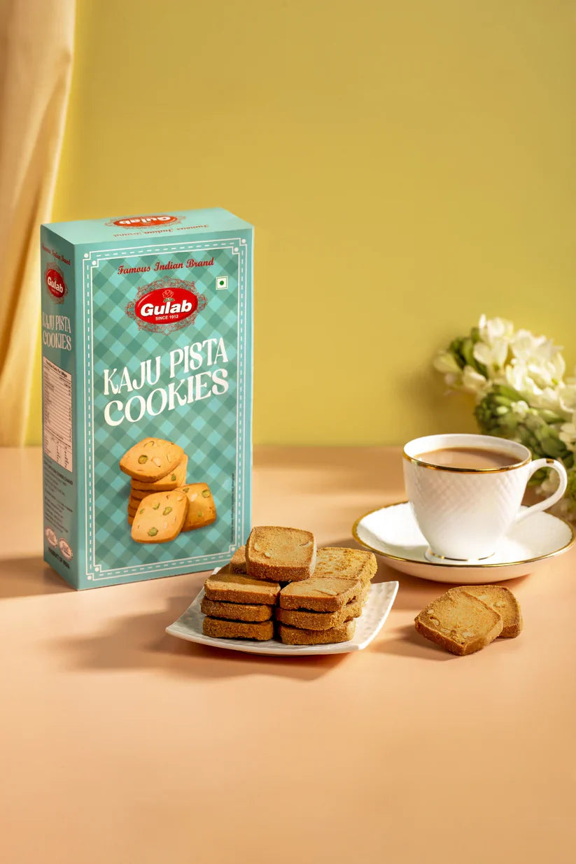Gulab Sweets Butter Kaju Cookies  -  300 gms