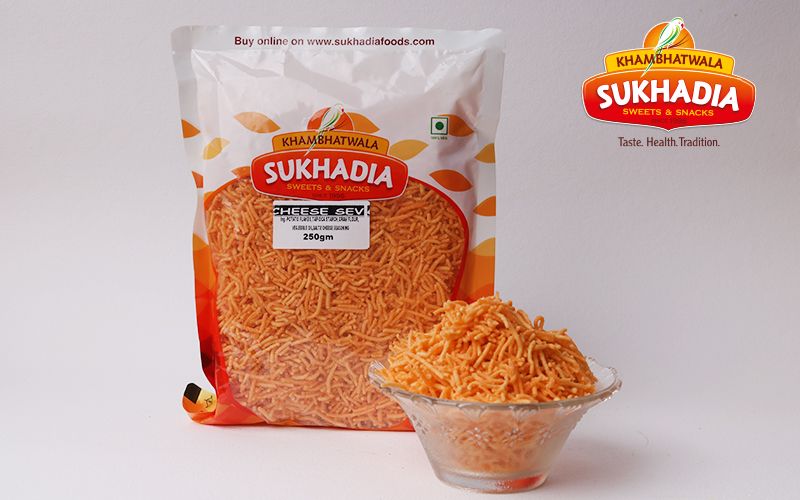 Sukhadia Sweets & Snacks Cheese Sev - 250 gms