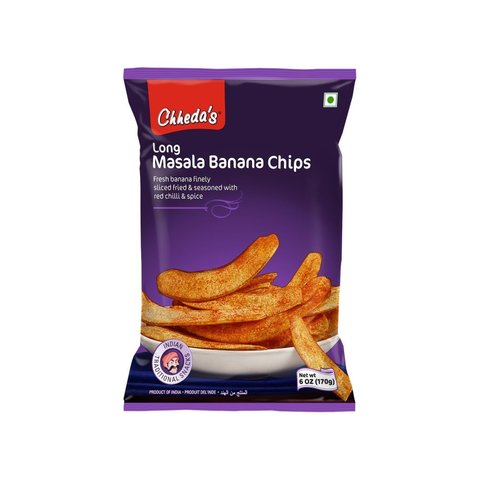 Chheda's Long Masala Banana Chips  -  170 gms