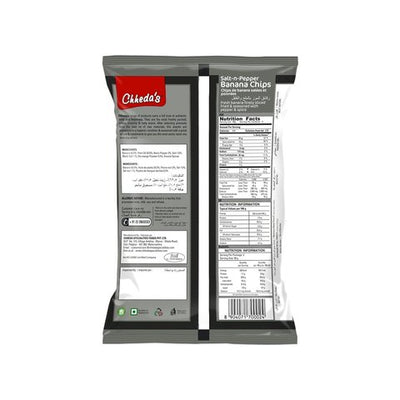 Chheda's  Salt-n-Pepper Banana Chips  -  170 gms