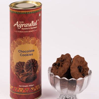 Shri Agrawal Sweets & Namkeen Chocolate Cookies - 200 gms