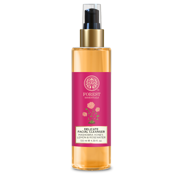 Delicate Facial Cleanser / Face wash Mashobra Honey, Lemon & Rosewater  - 130ml