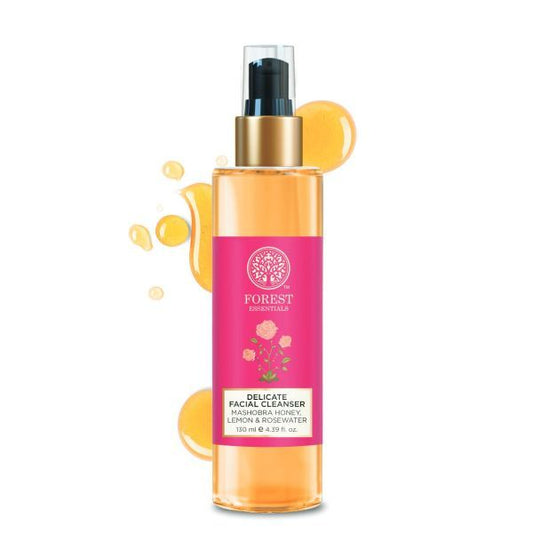 Delicate Facial Cleanser / Face wash Mashobra Honey, Lemon & Rosewater  - 130ml