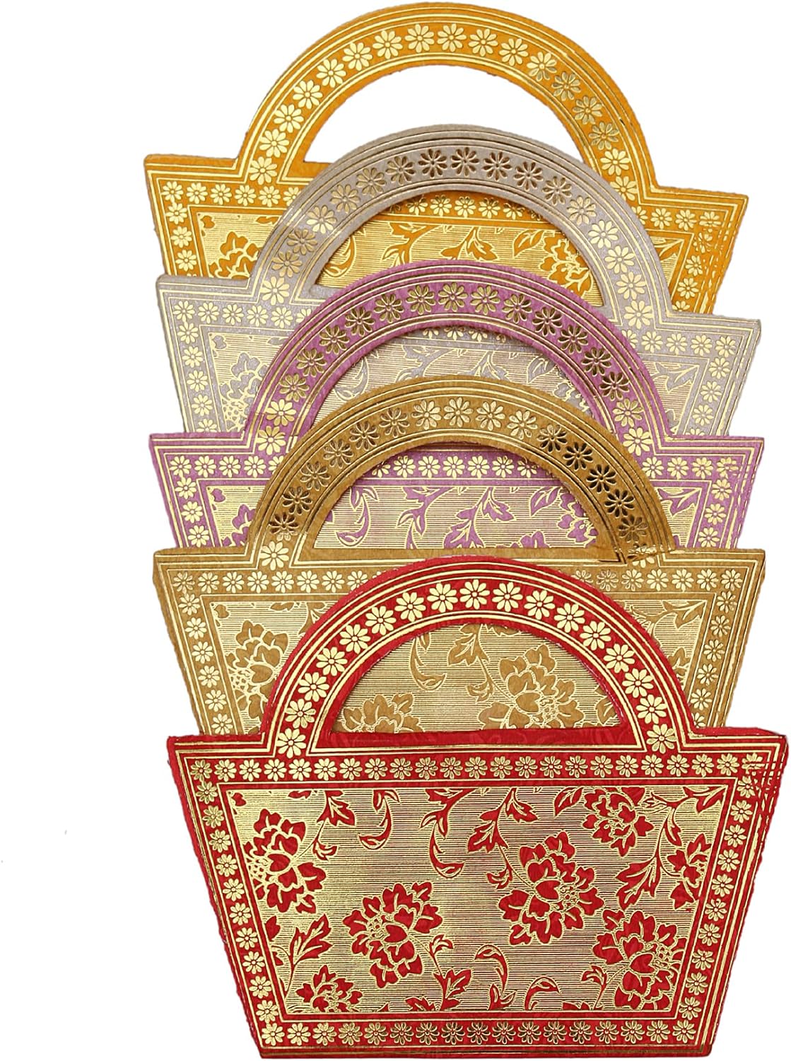 Nilanchal Handicraft Designer Envelopes - Set of 10                                        Code - E01