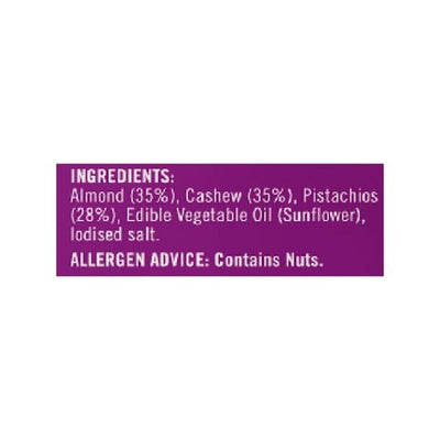 MOM - Meal Of The Moment by Dry Roasted Cashews, Almonds & Pista Nuts Mix - 45 gms